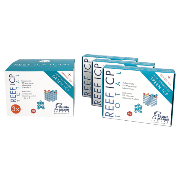 Fauna Marin Reef ICP Test Total 3er Set